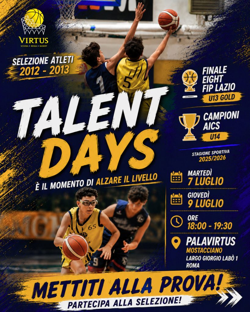 open day scuola basket roma
